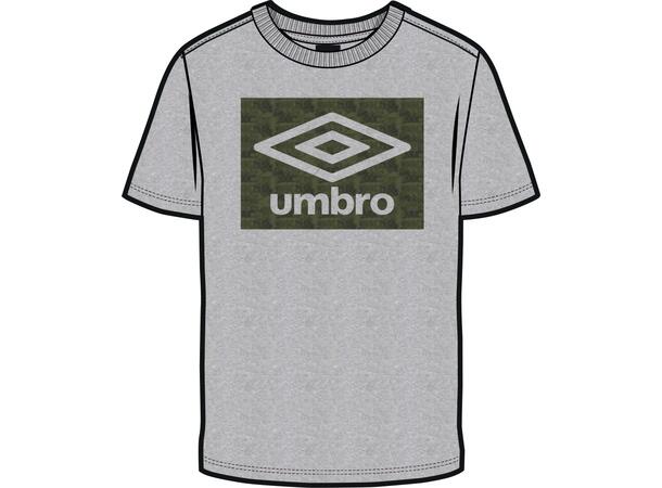 UMBRO Digi Camo Box Tee Grå M T-shirt i bomull