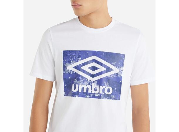 UMBRO Digi Camo Box Tee Vit M T-shirt i bomull