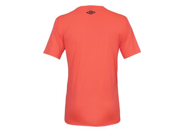UMBRO Core Poly Tee Neonröd XL Tränings t-shirt
