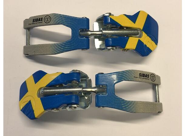 SIDAS FLAG BUCKLE Sweden 2-P Spänne med Sverige-flagga 2-pack
