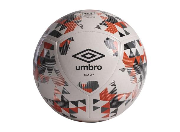 UMBRO Sala Cup Vit/Röd 4 Futsalboll för match/träning