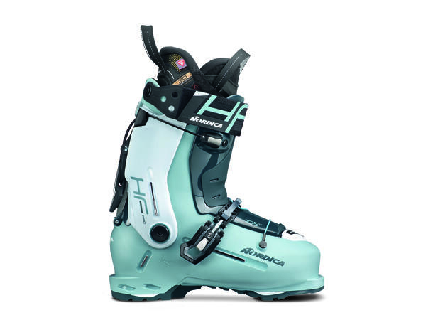 NORDICA HF PRO 105 W GW Lj.blå/Vit 245 Pjäxa Premium Comfort dam 