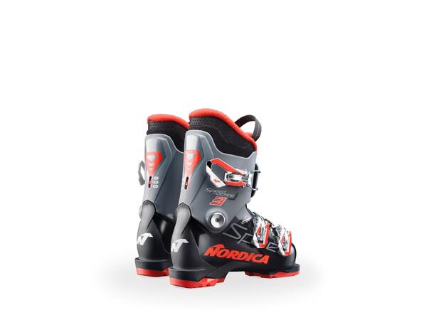 NORDICA SPEEDMACHINE J 3 Svart/Grå 225 Pjäxa junior 3 spännen 