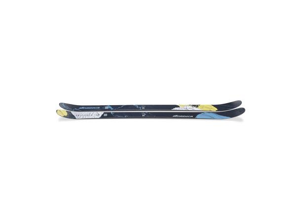 NORDICA UNLEASHED 108 Blå/Gul 186 Skidor Freeski Twintip (flat) 