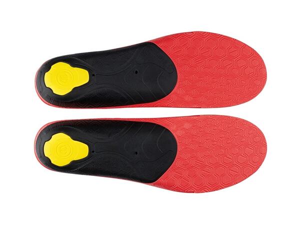 SIDAS 3FEET ECO WINTER HIGH Röd XL Formade iläggssulor högt fotvalv 