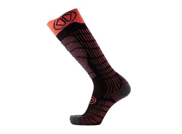 SIDAS SKI COMFORT SOCKS Svart/Oran 39-41 Skidstrumpor 