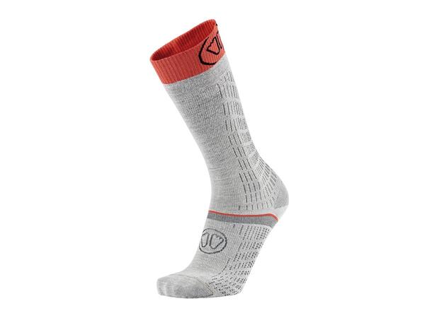 SIDAS SKI MERINO PERF.SOCKS Grå 40-41 Skidstrumpor merinoull 