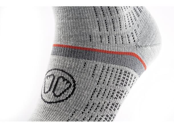 SIDAS SKI MERINO PERF.SOCKS Grå 40-41 Skidstrumpor merinoull 