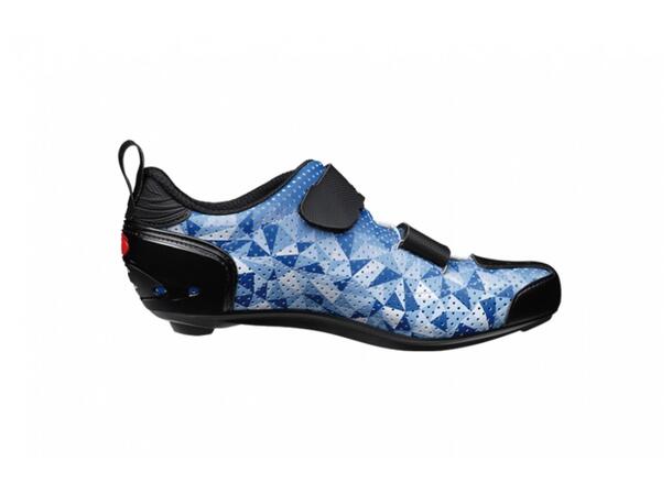 SIDI T-5 AIR Blå/Vit 43 Cykelsko Triathlon 