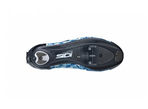 SIDI T-5 AIR Blå/Vit 43 Cykelsko Triathlon 