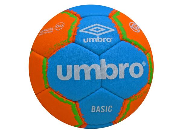 UMBRO Basic II Handball Blå/Orange 00 Träningshandboll till barn och ungdom