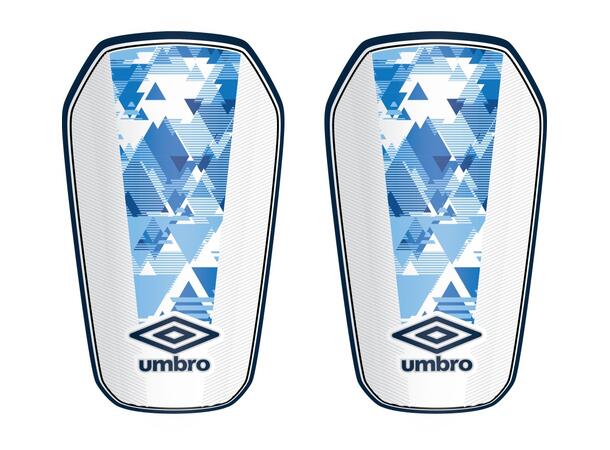 UMBRO Formation Guard W/Straps Vit S Benskydd 