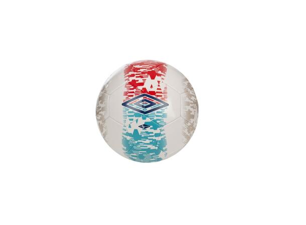 UMBRO Formation Mini Ball Vit/Röd 1 Mini teknikboll för lek och träning 