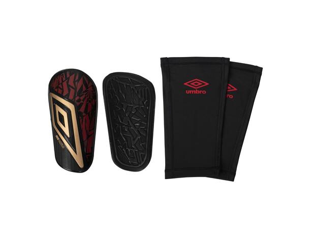 UMBRO Neo Shield Guard W/Sleeve Svart M Benskydd 