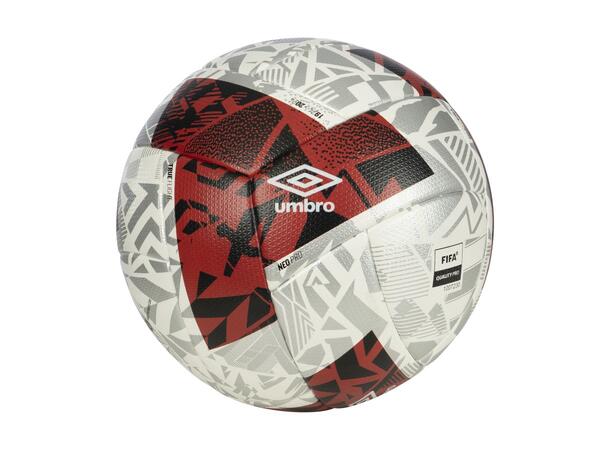 UMBRO Neo Swerve Pro TB Vit/Röd 5 Matchboll FIFA Quality Pro 