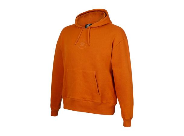 UMBRO RLXD Hoodie Roströd L Sweatshirt med luva 