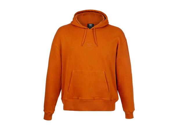 UMBRO RLXD Hoodie Roströd L Sweatshirt med luva 