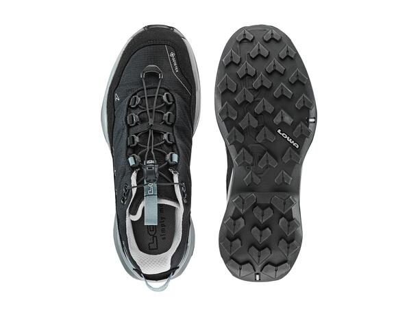 LOWA MADDOX PRO GTX LO SL WS Svart 4 Vandringssko med snabbsnörning dam 