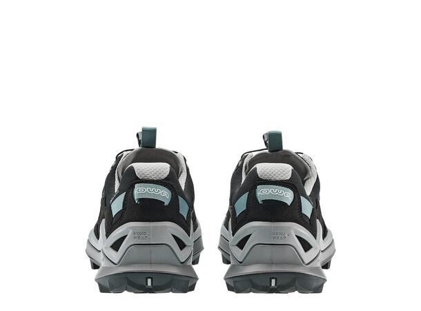 LOWA MADDOX PRO GTX LO SL WS Svart 4 Vandringssko med snabbsnörning dam 