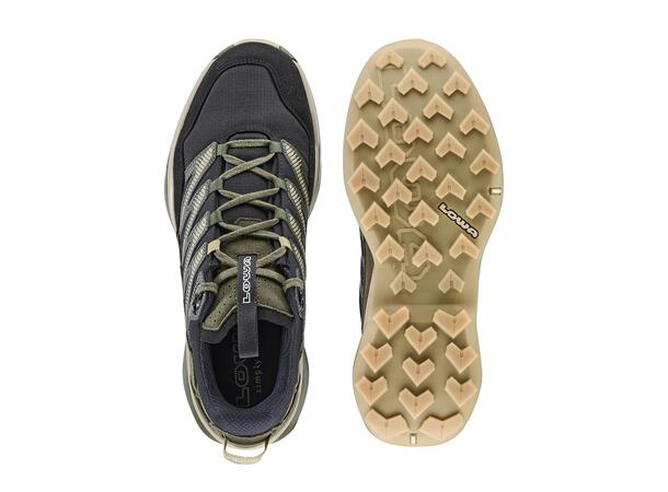 LOWA MADDOX PRO GTX LO Svart/Grön 10 Låg vandringssko med Goretex 