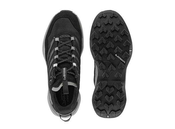 LOWA MADDOX PRO GTX LO WIDE Svart 8 Vandringssko med Goretex bred läst 