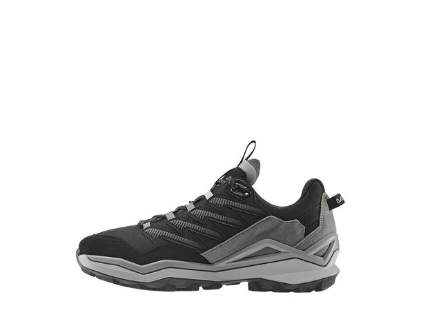LOWA MADDOX PRO GTX LO WIDE Svart 8 Vandringssko med Goretex bred läst 