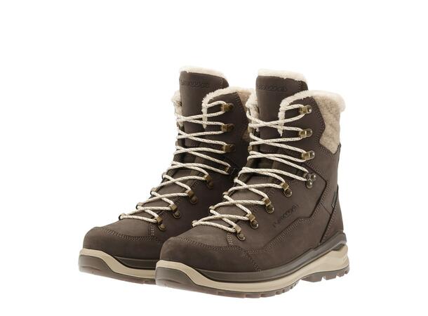 LOWA RENEGADE EVO ICE 2 GTX WS Brun 6 Varm vinterkänga med Gore-Tex dam 
