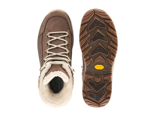 LOWA RENEGADE EVO ICE 2 GTX WS Brun 6 Varm vinterkänga med Gore-Tex dam 