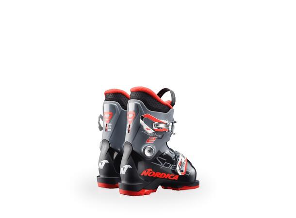 NORDICA SPEEDMACHINE J 2 Svart/Grå 215 Pjäxa junior 2 spännen 