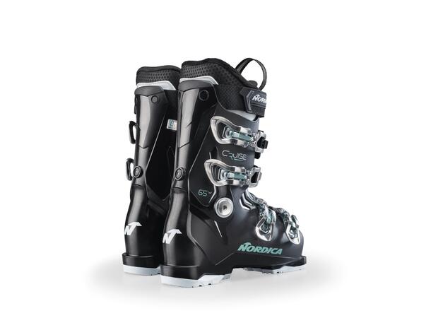 NORDICA THE CRUISE 65 W Svart/Vit 255 Pjäxa Sport Comfort dam 