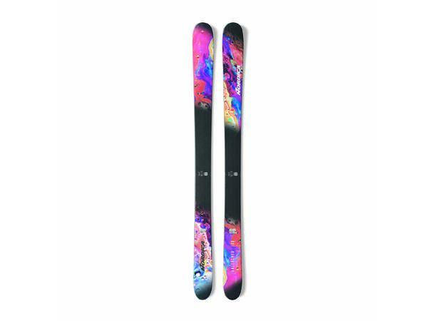 NORDICA UNLEASHED 108 Svart/Lila 162 Skidor Freeride Twintip (flat) 