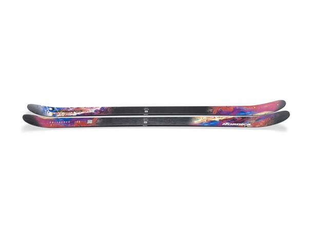 NORDICA UNLEASHED 108 Svart/Lila 162 Skidor Freeride Twintip (flat) 