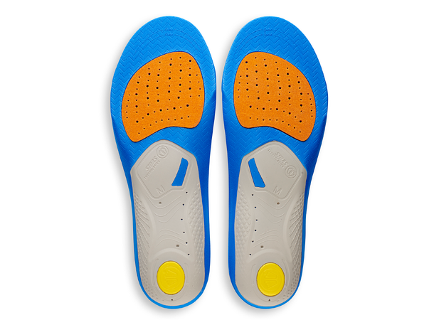 SIDAS 3FEET TRAIL V2 HIGH Blå XXL Formade iläggssulor högt fotvalv 