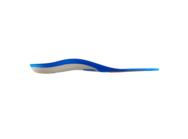 SIDAS 3FEET TRAIL V2 HIGH Blå XXL Formade iläggssulor högt fotvalv 