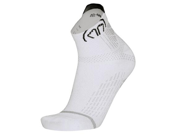 SIDAS RUN ANATOMIC ANKLE Vit 35-38 Löparstrumpor korta 