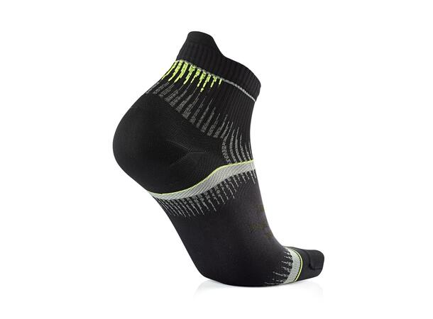 SIDAS RUN ULTRA Svart/Gul 40-41 Löparstrumpor 