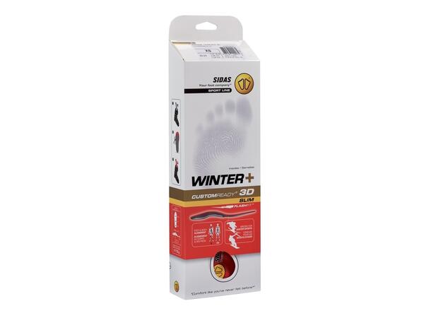 SIDAS WINTER+ SLIM Röd XL Iläggssulor vinter 