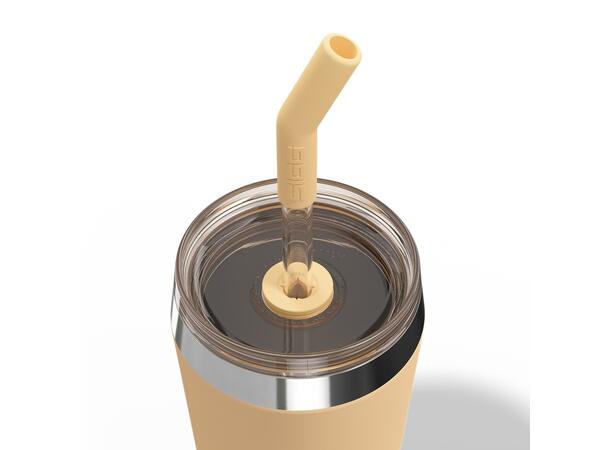 SIGG HELIA TRAVEL MUG Orange 0,45 L Termos-mugg med sugrör 