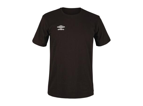 UMBRO Basic Tee Jr Svart 164 T-shirt med rundhals junior 