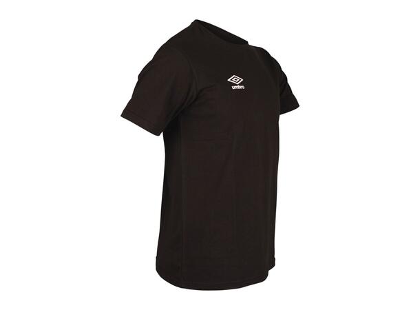 UMBRO Basic Tee Jr Svart 164 T-shirt med rundhals junior 