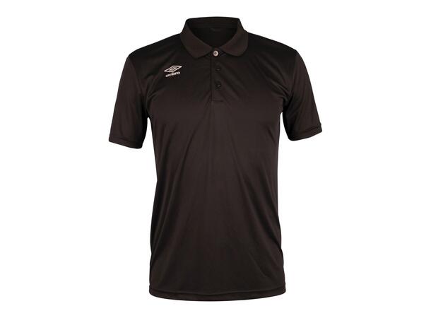 UMBRO Core Poly Polo Svart M Pikétröja 