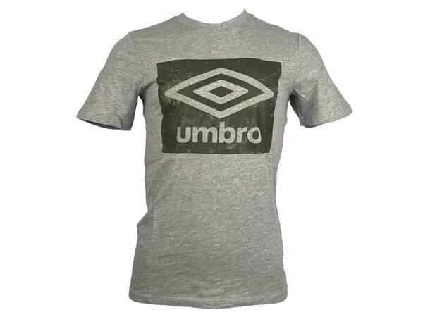 UMBRO Digi Camo Box Tee Grå M T-shirt i bomull 