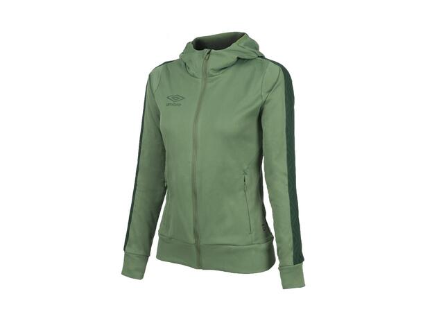 UMBRO Flex Full Zip Hood W Grön 36 Fritidsjacka dam 