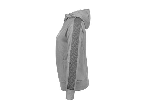 UMBRO Flex Full Zip Hood W Ljusgrå 36 Fritidsjacka dam 