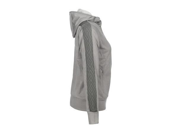 UMBRO Flex Full Zip Hood W Ljusgrå 36 Fritidsjacka dam 