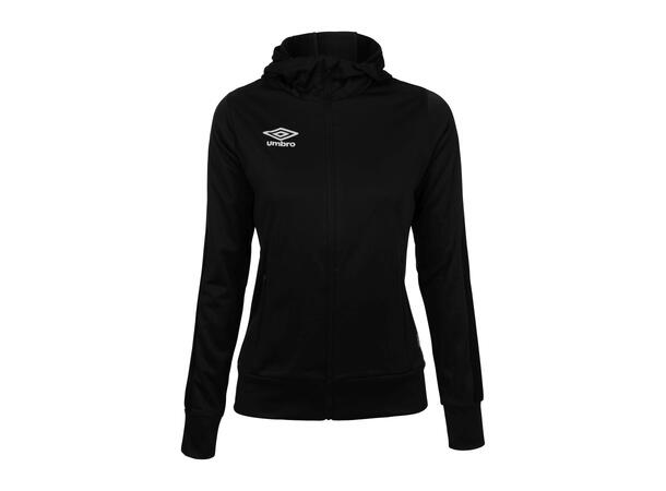 UMBRO Flex Full Zip Hood W Svart 38 Fritidsjacka dam 