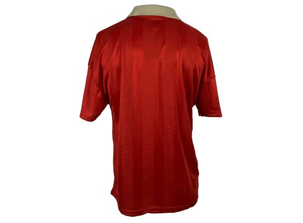 UMBRO Football Shirt Röd M T-shirt med krage 