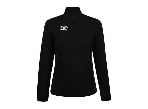 UMBRO Liga Halfzip W Svart 42 Träningströja med krage dam 