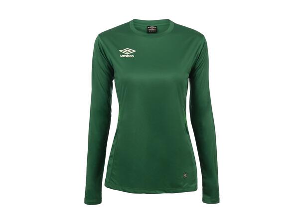 UMBRO Liga LS Jersey W Grön 38 Matchtröja lång ärm dam 