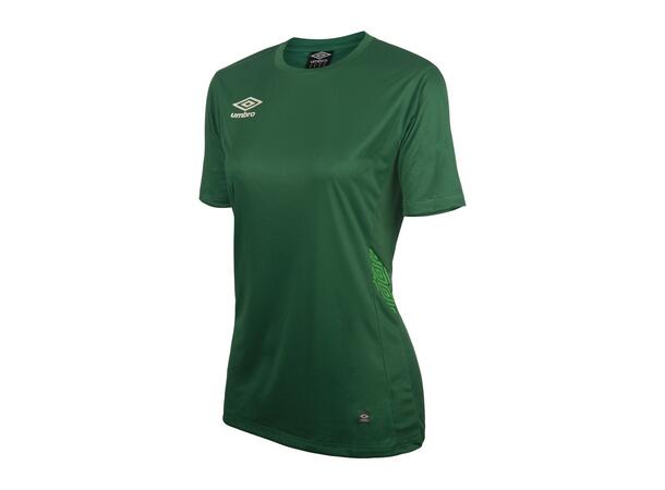 UMBRO Liga SS Jersey W Grön 42 Matchtröja kort ärm dam 